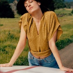 NWT {Anthro} Mindy dolman-sleeved blouse